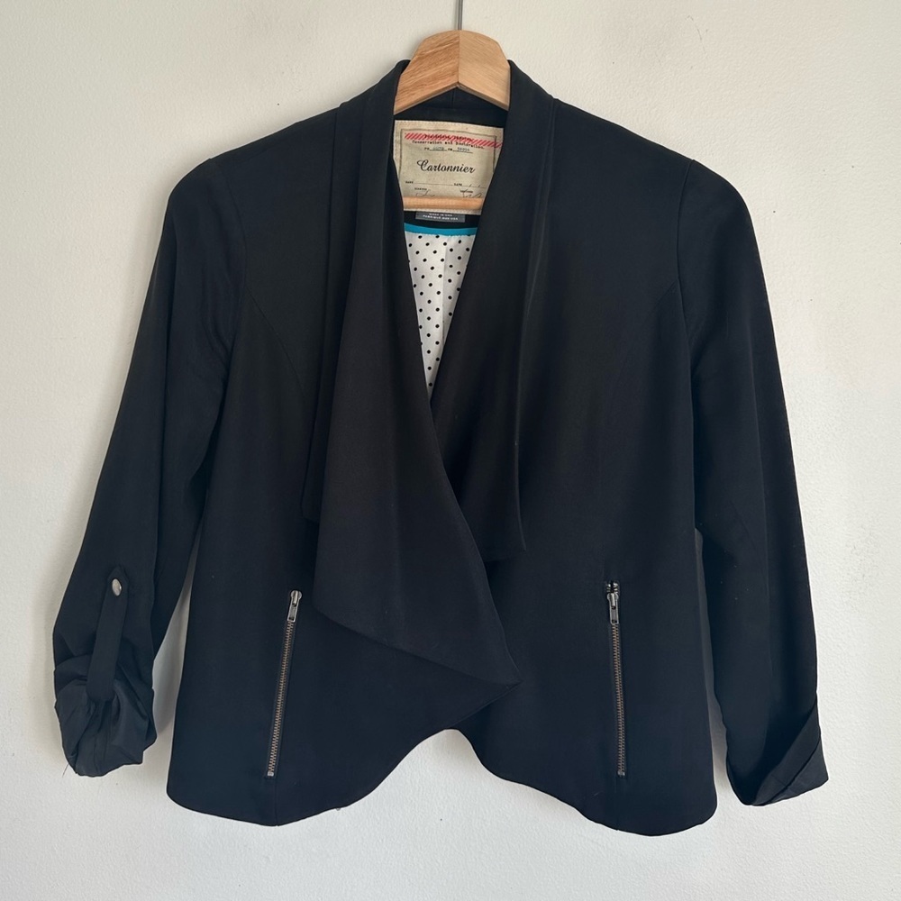 Cartonnier x Anthropologie Emma Blazer in Black - Picture 2 of 7
